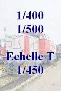 échelle T 1/450