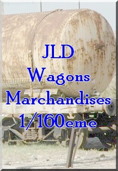 Wagons marchandises 1/160