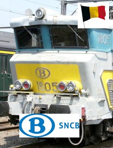 Matériels SNCB - 1/160
