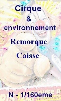 Remorque caisse N 1/160eme