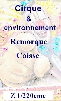 Remorque caisse Z 1/220eme