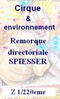 Remorque directoriale avec tracteur SPIESSER Z 1/220eme