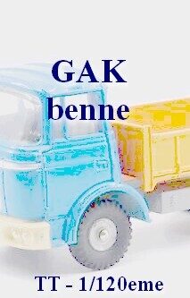 GAK benne - TT 1/120eme