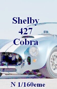 Shelby Cobra 427 - N 1/160eme