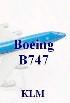 Boeing 747 KLM - 1/500