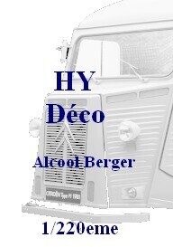 HY déco "Alcool berger" - Z 1/220eme