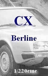 CX - berline - Z 1/220eme