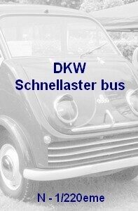 DKW Shnellaster bus - 1/220
