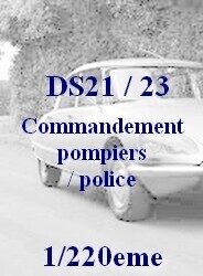 DS21 commandement 1/220eme