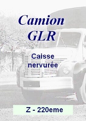 GLR- caisse nervurée - Z 1/220eme