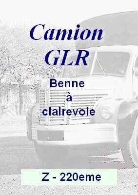 GLR - benne à clairevoie - Z 1/220eme