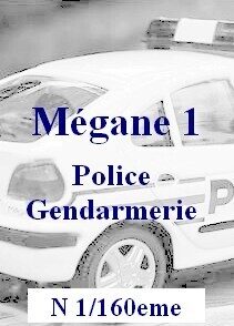 Megane 1 Police / Gendarmerie N 1/160eme