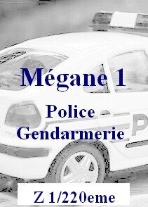Megane 1 Police / Gendarmerie Z 1/220eme