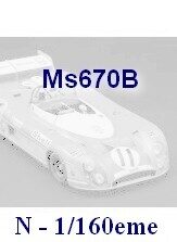 Matra Simca Ms670B version longue - N 1/160eme