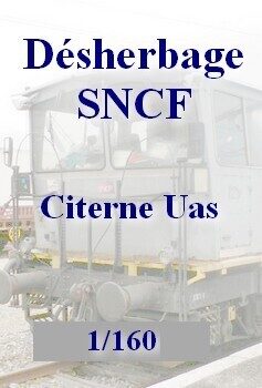 Wagon citerne desherbeur - 1/160