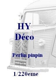 HY déco "Perlin Pinpin" - Z 1/220eme