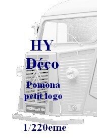 HY déco "Pomona petit logo" - Z 1/220eme