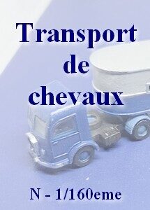 Transport de chevaux N 1/160eme