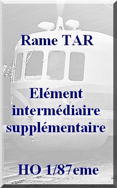 Rame TAR - Remorque supplémentaire 1/87eme