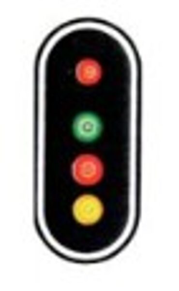 Signal 4 feux  - sncf - 1/220