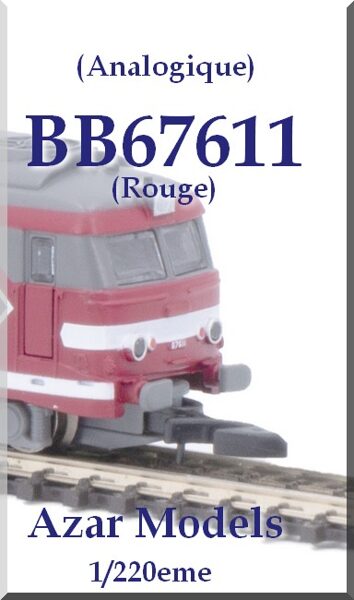BB67611 "Rouge" 1/220eme Azar Models
