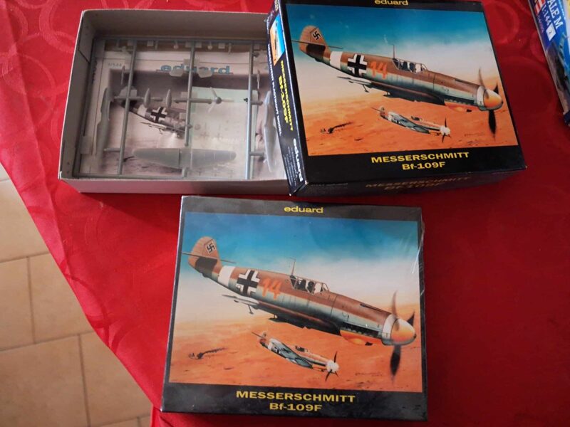 Messerschmitt me109F - 1/144 - Eduard lot de 2