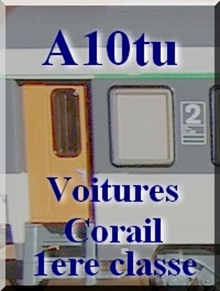 Voitures Corail 1ere classe VTU (coffret de 2)