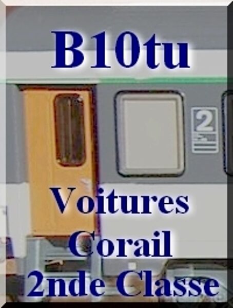 Voitures Corail 2nde classe VTU (coffret de 2)