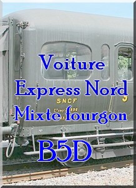 Voiture Express mixte fourgon Nord B5D - 1/160