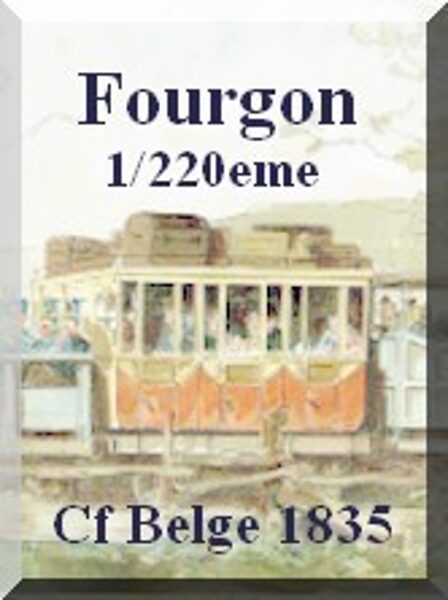Fourgon Cf Belge 1/220