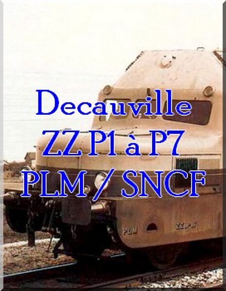 Autorail Decauville ZZ P1 à P9 1/160