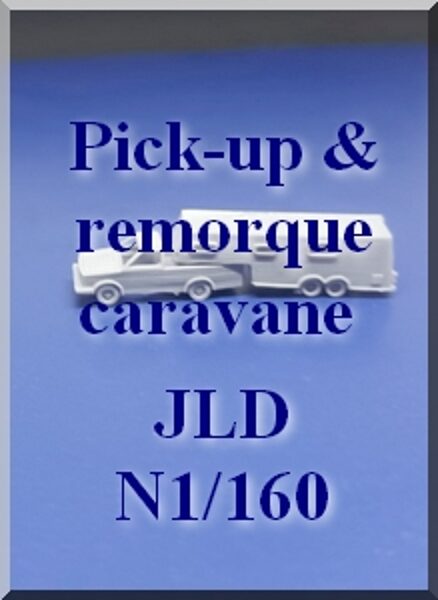 Pick-up & remorque-caravane 1/160