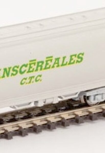 Coffret 3 wagons céréaliers "Transcéréales CTC" 1/220 Azar Models
